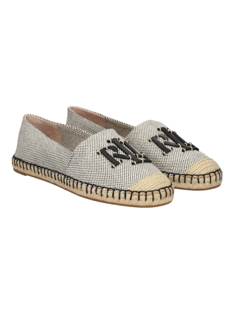 Lauren Ralph Lauren Cameryn III Canvas Espadrilles - Size 7.5